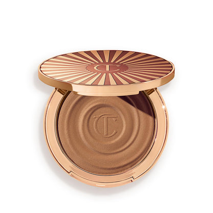 Charlotte Tilbury Beautiful Skin Face Makeup & Body Cream Bronzer - Hydrating Hyaluronic Acid & Pro Vitamin D3 to Blur for a Sun-Kissed Glow - Up to 16Hr Wear, Sweat & Humidity Proof - 1 Fair - Maple Wellness Supplements