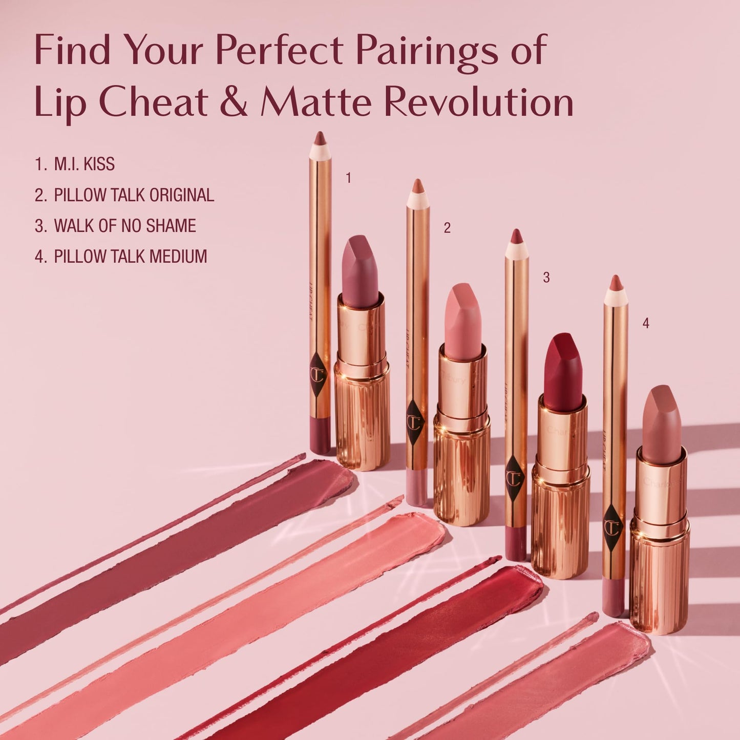 Charlotte Tilbury Lip Cheat Lip Liner Pencil - Gives Lips a Fuller-Looking, Defined Pout - Enriched with Jojoba Oil & Hyaluronic Acid - Waterproof, Smudge-Proof & Transfer-Proof - Pillow Talk Fair - Maple Wellness Supplements
