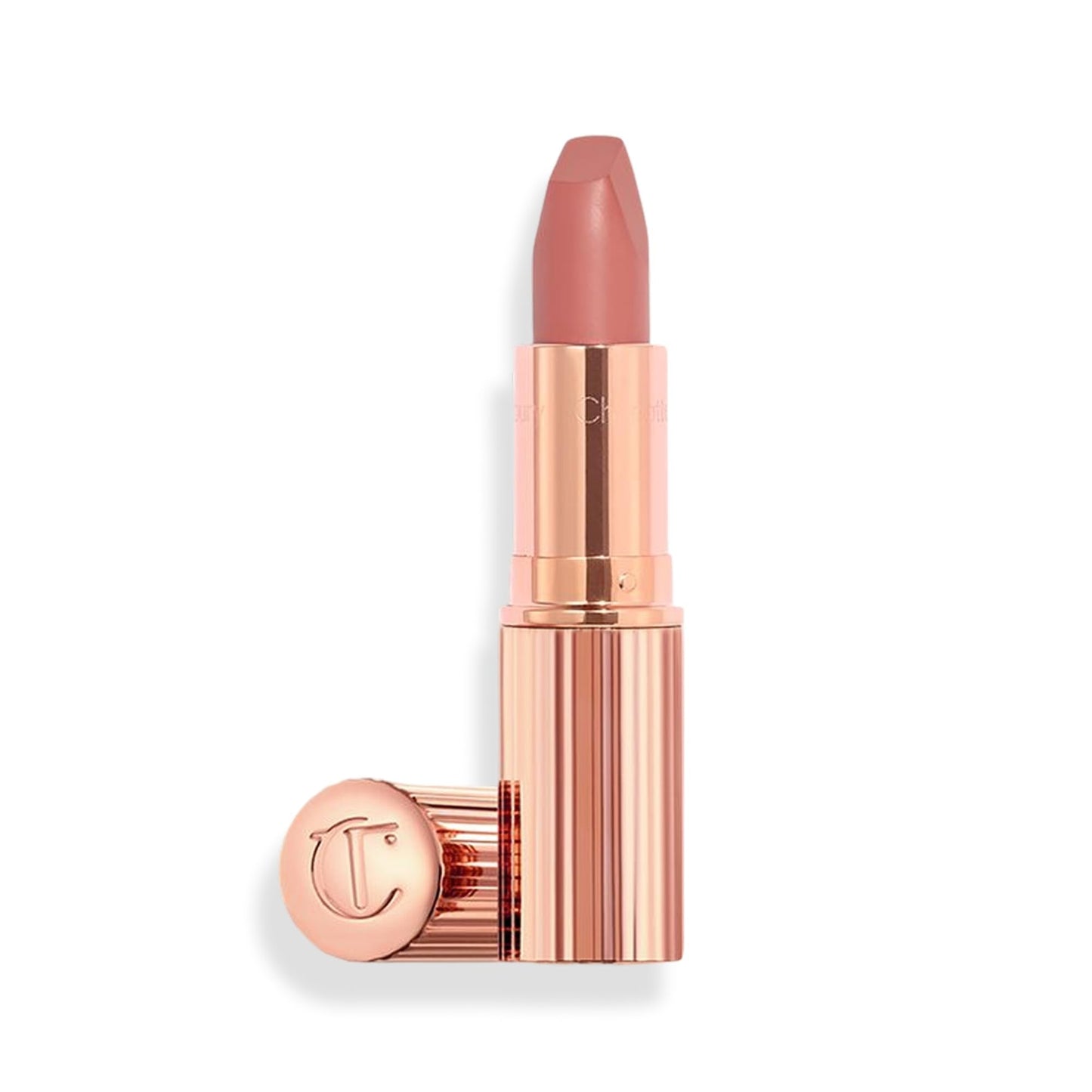 Charlotte Tilbury Matte Revolution Lipstick - Long Lasting, Matte Lipstick with Buildable Color & Lip-Loving Ingredients - Creamy, Easy to Blend Formula - Pillow Talk Original - Maple Wellness Supplements