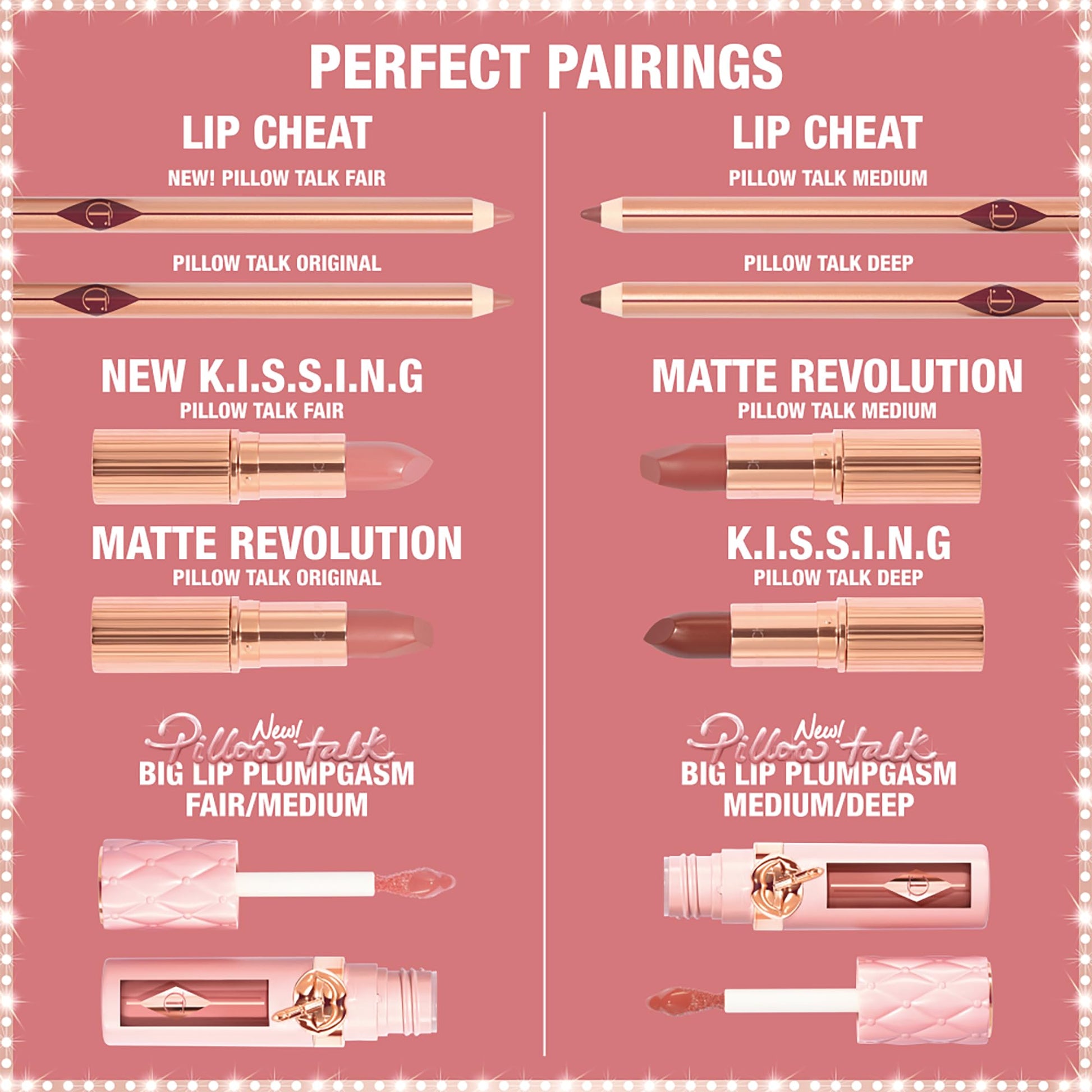 Charlotte Tilbury Pillow Talk Plumpgasm Lip Gloss - Hydrating Lip Plumper with Hyaluronic Acid & Plumpgasm Heat + Ice Technology for Juicy, Glossy Fullness - Fair/Medium - Maple Wellness Supplements