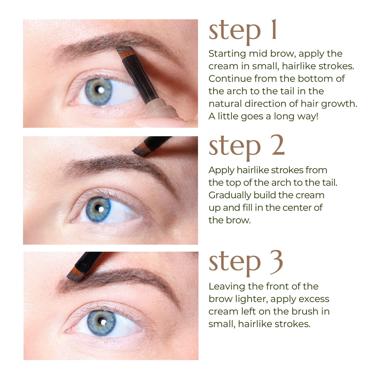 Chella Eyebrow Cream, Marvelous Medium Brown - Vegan, Cruelty Free, Paraben Free, Gluten Free Eyebrow Pomade Makeup - Long Wearing, Velvet Consistency, Water Proof - Maple Wellness Supplements