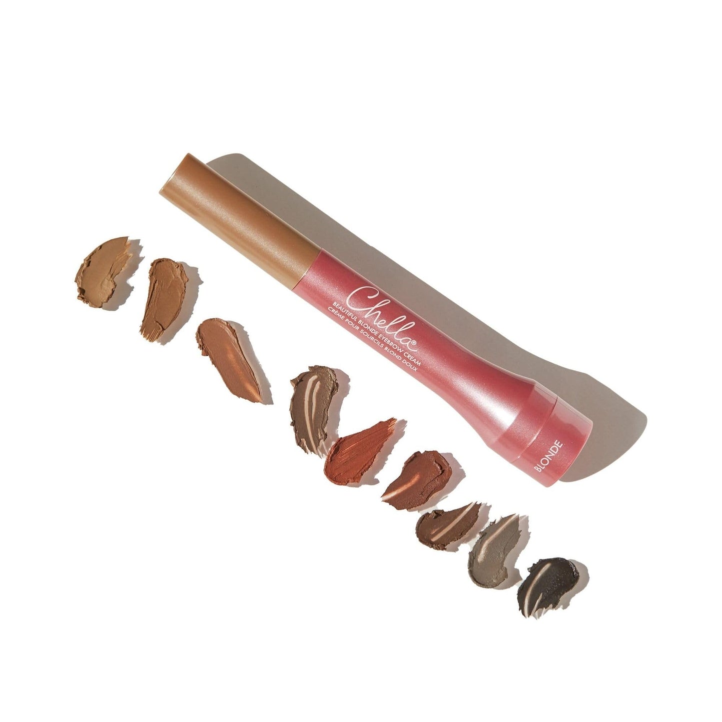 Chella Eyebrow Cream, Marvelous Medium Brown - Vegan, Cruelty Free, Paraben Free, Gluten Free Eyebrow Pomade Makeup - Long Wearing, Velvet Consistency, Water Proof - Maple Wellness Supplements