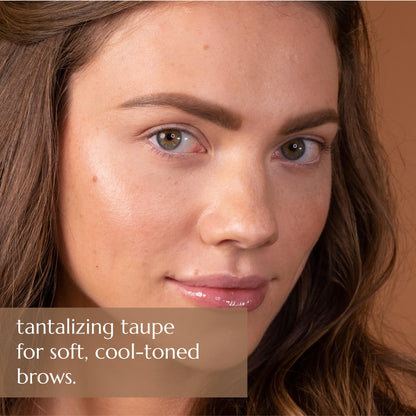 Chella Eyebrow Cream, Tantalizing Taupe - Vegan, Cruelty Free, Paraben Free, Gluten Free Eyebrow Pomade Makeup - Long Wearing, Velvet Consistency, Water Proof - Maple Wellness Supplements