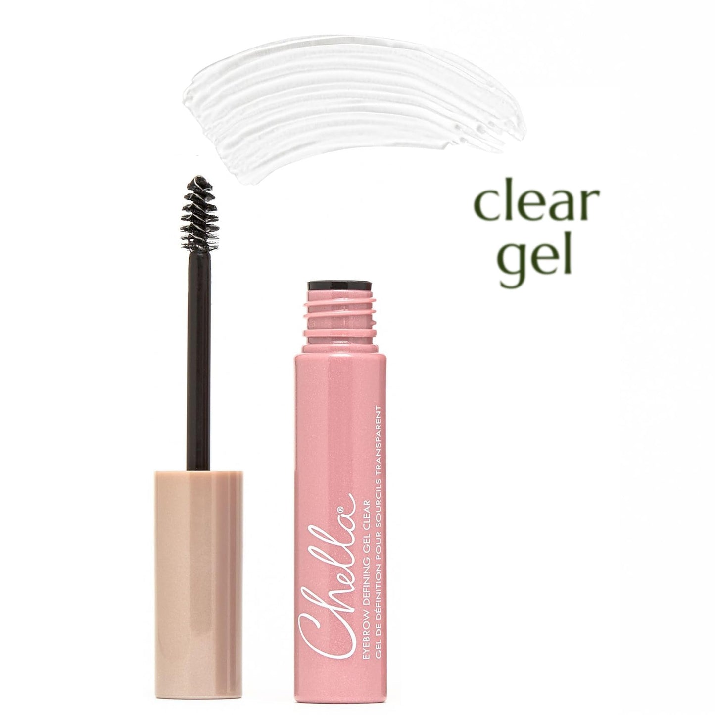 Chella Eyebrow Gel, Defining Clear Eyebrow Gel - Lightweight Formula for Natural, Long Lasting Makeup - Vegan, Cruelty Free, Paraben Free, Gluten Free - Maple Wellness Supplements