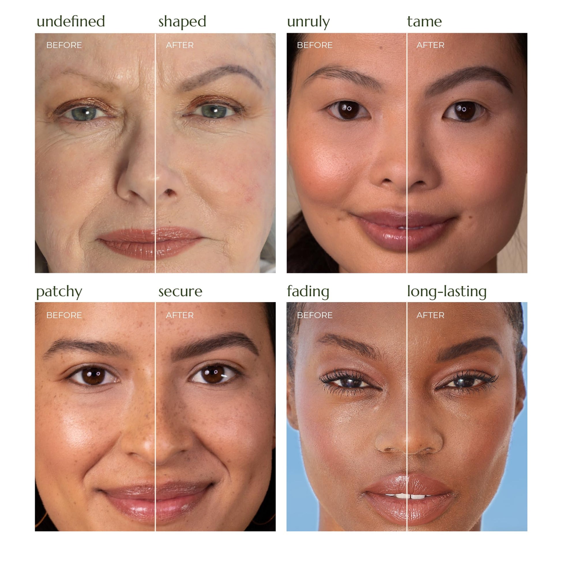 Chella Eyebrow Gel, Defining Clear Eyebrow Gel - Lightweight Formula for Natural, Long Lasting Makeup - Vegan, Cruelty Free, Paraben Free, Gluten Free - Maple Wellness Supplements