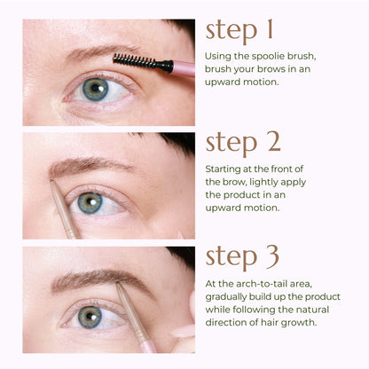 Chella Eyebrow Pencil – Easy-to-Use Brow Definer for Shaping, Filling & Blending – Long-Wear Auburn Eyebrow Pencils for Women with Precise Tip (Auburn) - Maple Wellness Supplements