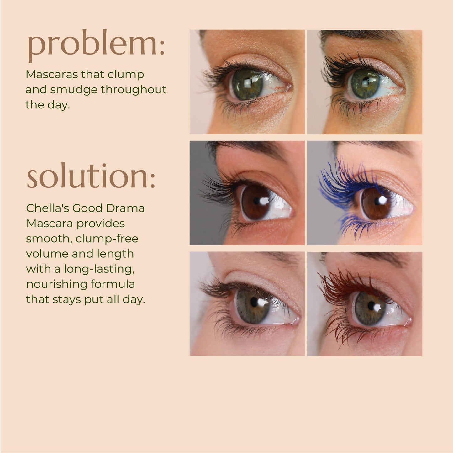 Chella Good Drama Vegan Mascara, 0.33 Fl. Oz (Black) - Maple Wellness Supplements