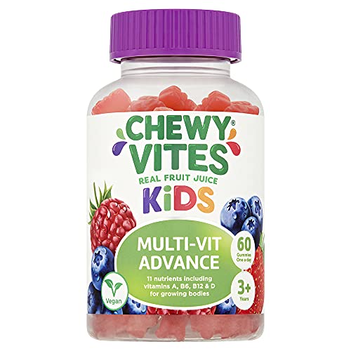 Chewy Vites Kids Multivitamin Advance 60 Gummy Vitamins | 11 Essential Nutrients - Maple Wellness Supplements