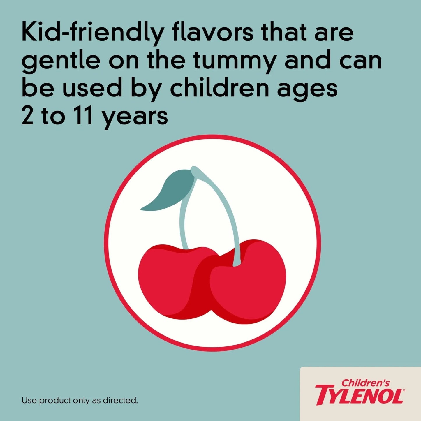 Children's Tylenol Liquid Pain Relief & Fever Medicine, Oral Suspension, Dye-Free, Acetaminophen, No Aspirin, No Ibuprofen, No High Fructose Corn Syrup; Cherry Flavor, 8 fl. oz.; Pack of 1 - Maple Wellness Supplements