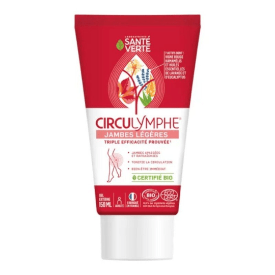 Circulymphe gel 150 ml – SANTE VERTE - relieves heavy legs - Maple Wellness Supplements