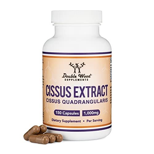 Cissus Quadrangularis Super Extract, 150 Capsules, Manufactured in The USA, Dietary - Maple Wellness Supplements