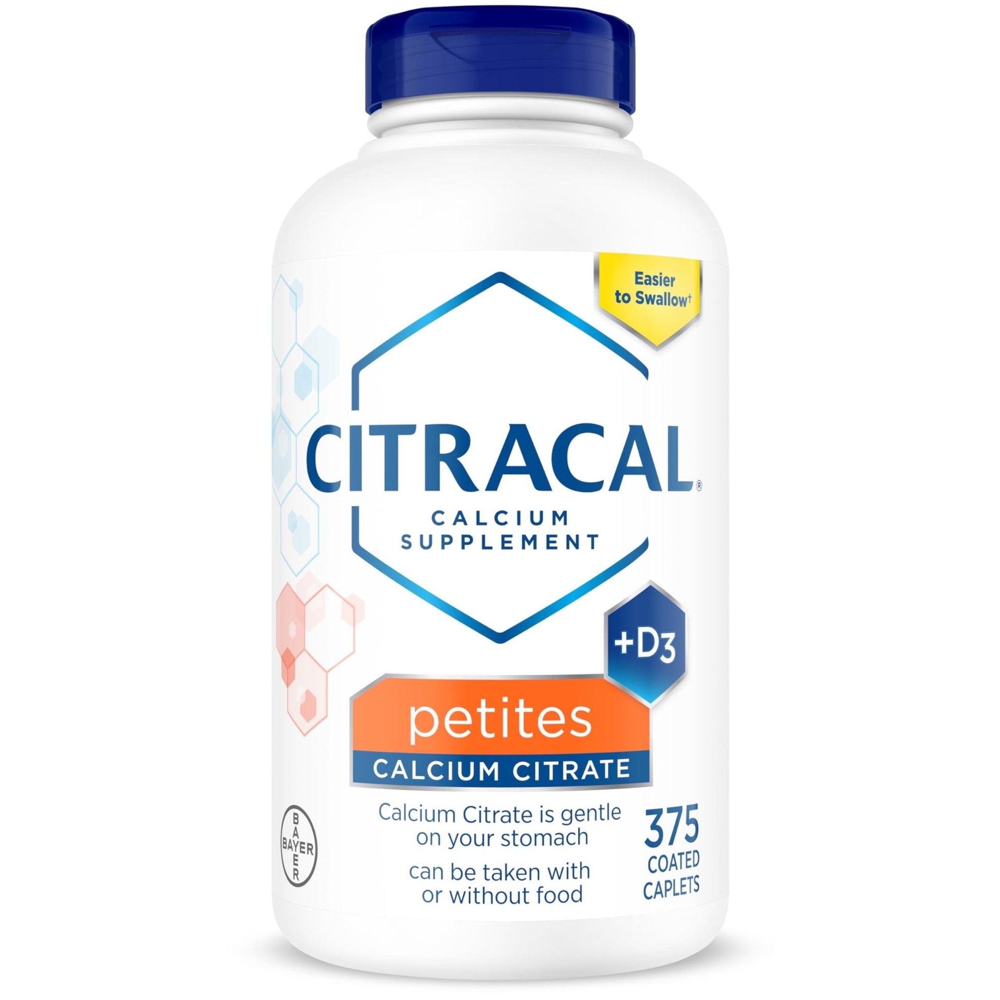Citracal Petites- Calcium Citrate with Vitamin D3, Bone Health Support, Calcium Supplement for Ages 12+, 375 Count (Packaging May Vary) - Maple Wellness Supplements