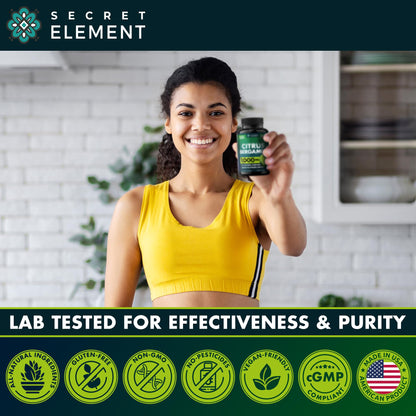 Citrus Bergamot Extract 1000mg - Citrus Bergamot Supplement for Heart, Immune System - Maple Wellness Supplements