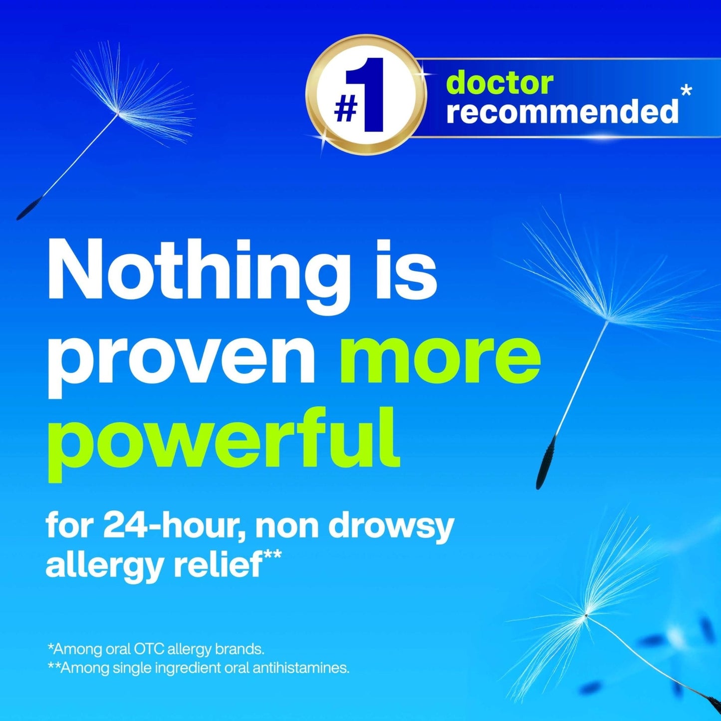 Claritin 24 HR Non Drowsy Allergy Medicine, Loratadine antihistamine tablets, 10 Ct - Maple Wellness Supplements