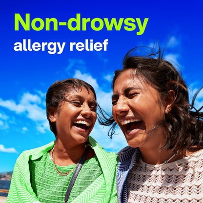 Claritin Allergy Medicine for Adults, 24-Hour Non-Drowsy Loratadine 10mg Pills, Antihistamine, 100 Tablets - Maple Wellness Supplements