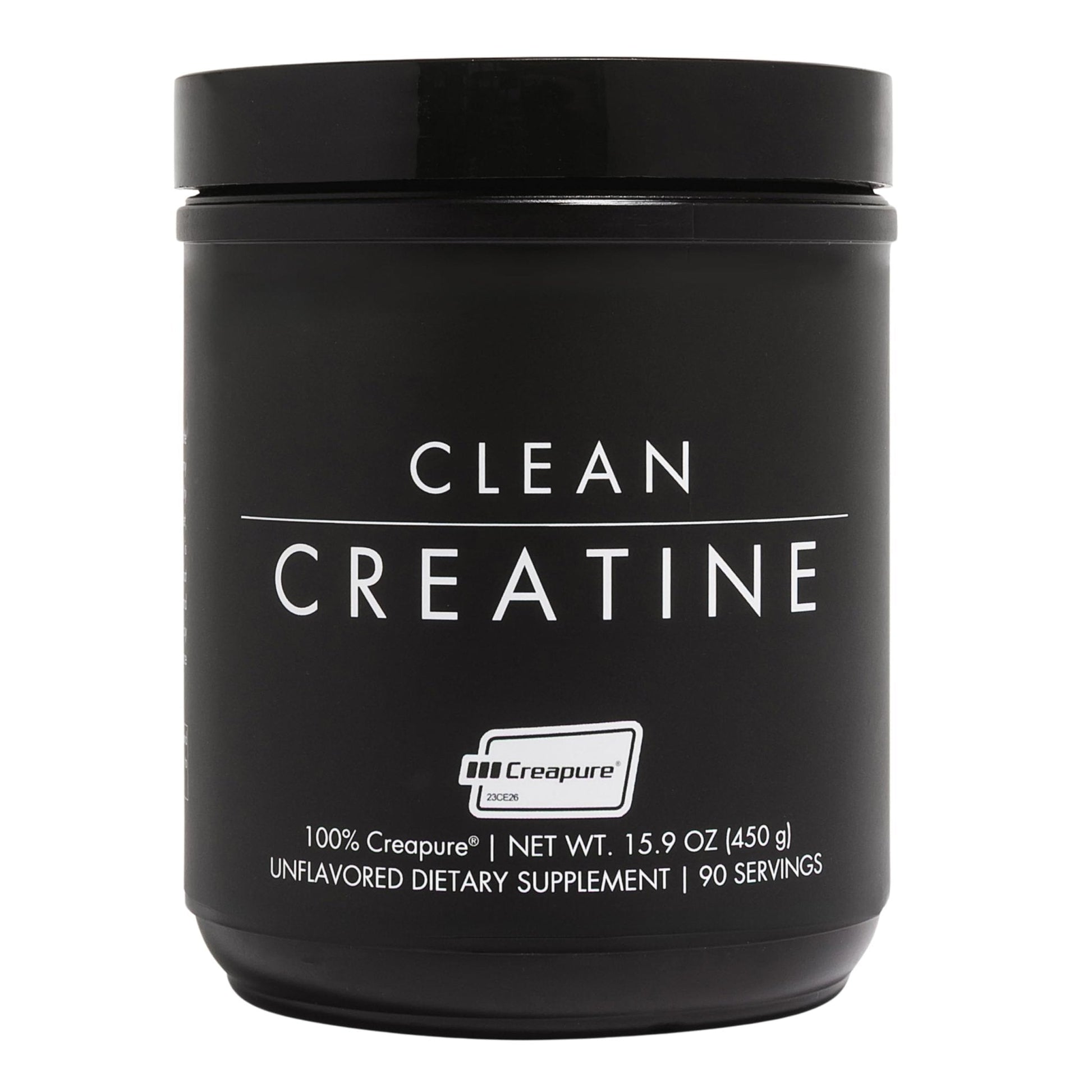 CLEAN Creatine - 100% Creapure® Creatine Monohydrate Powder for Muscle Health, Performance and Cognitive Support | 3rd Party Certified by NSF | 90 Servings | Unflavored | Vegan, Keto, and Gluten-Free - Maple Wellness Supplements