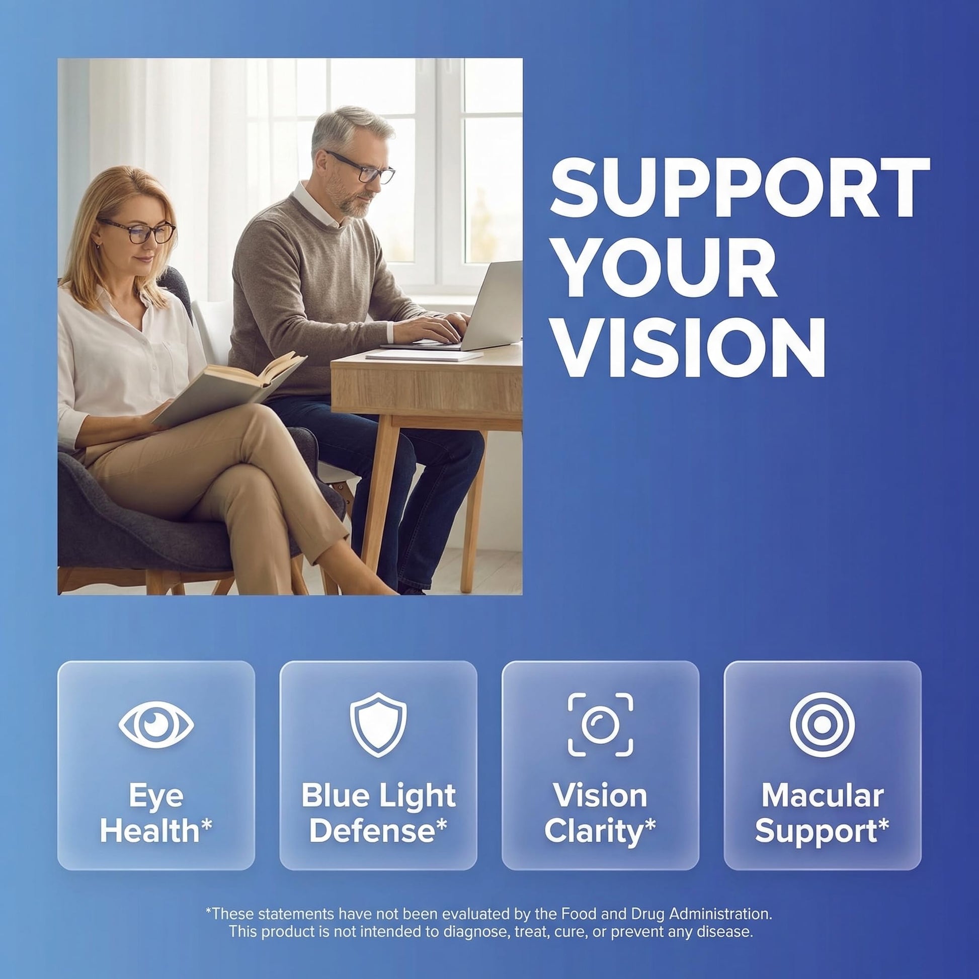 Clean Nutra Eye Vitamins with Bilberry Lutein and Zeaxanthin Supplements Lycopene 40mg Resveratrol Grape Seed Astaxanthin for Eyes - Eye Care Health Support Eye - Maple Wellness Supplements