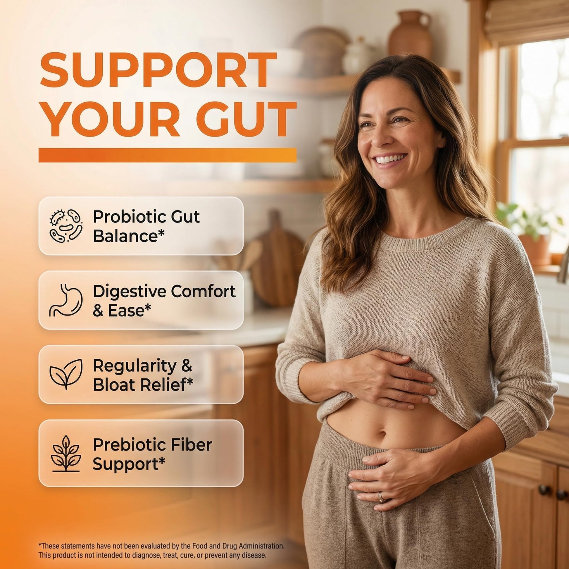 Clean Nutra Prebiotic Postbiotic Digestive Enzymes Gummies with Chicory Root, Boswellia Serrata, Turmeric, and Akkermansia | Pre+Post Probiotics Supplement - Maple Wellness Supplements