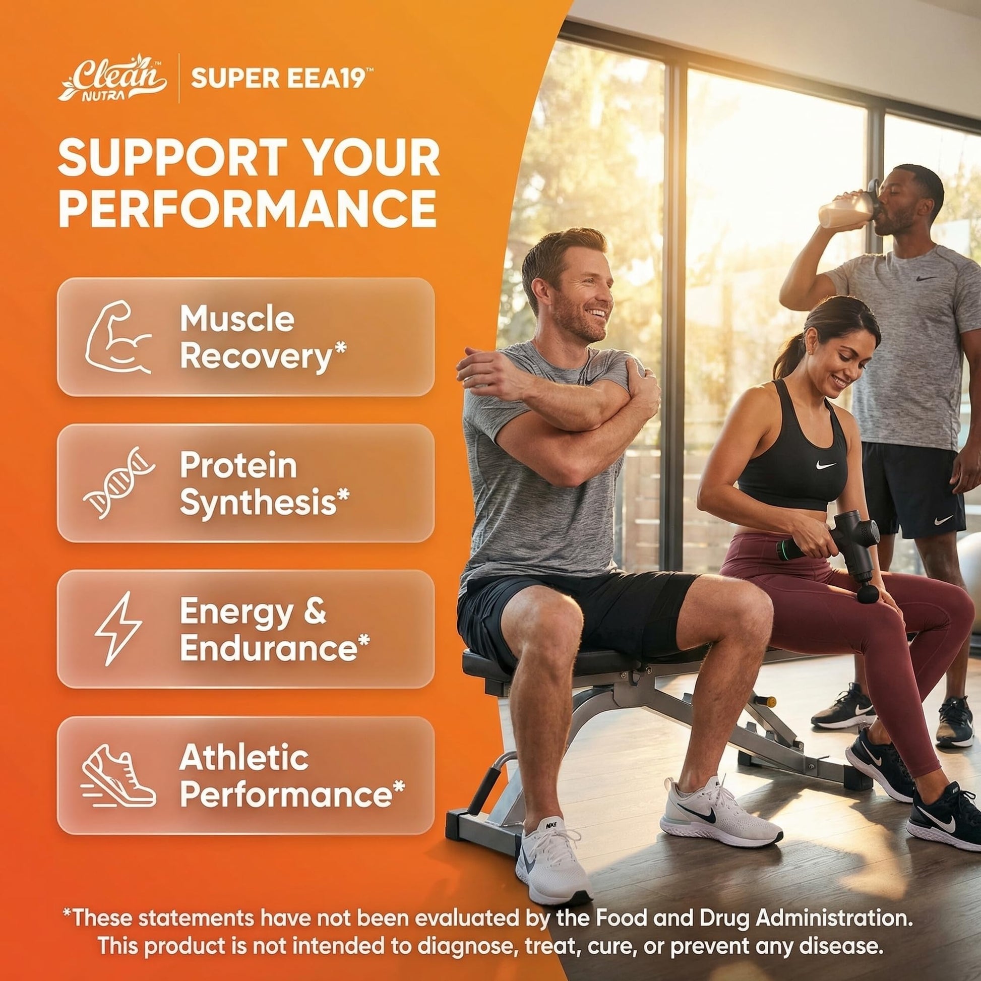 Clean Nutraceuticals Amino Acids Supplement L-Lysine, L-Threonine, L-Leucine, Isoleucine, Valine, L-Histidine, L-Tryptophan, L-Methionine, L-Arginine, L-Cysteine, - Maple Wellness Supplements