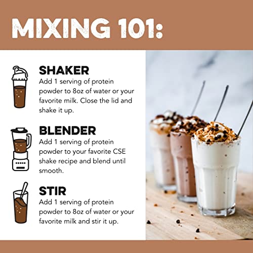 Clean Simple Eats Chocolate Brownie Batter Whey Protein Powder, Natural Sweetened - Maple Wellness Supplements