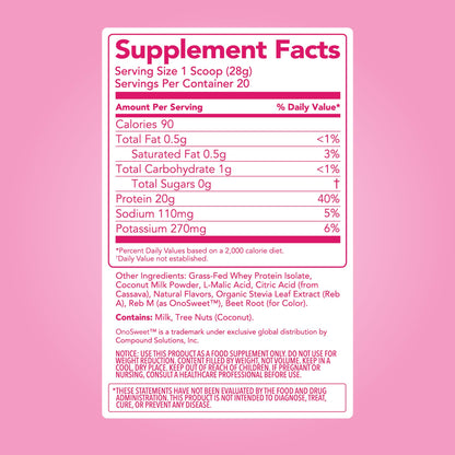 Clean Simple Eats Clear Protein Drinks, 20G Grass Fed Whey Protein Isolate, Ultra Filtered, Light & Refreshing Beverage, Low Lactose, No Artificial Ingredients, - Maple Wellness Supplements