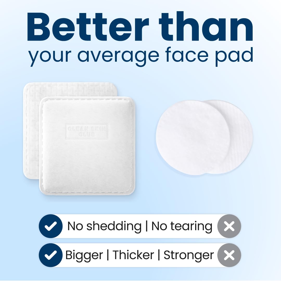 Clean Skin Club Clean² Pads 2.0 [NEW & Improved Edges] Guaranteed Not to Shed & Tear, Unique Triple Layers, Textured Side & Ultra Soft Side - Maple Wellness Supplements