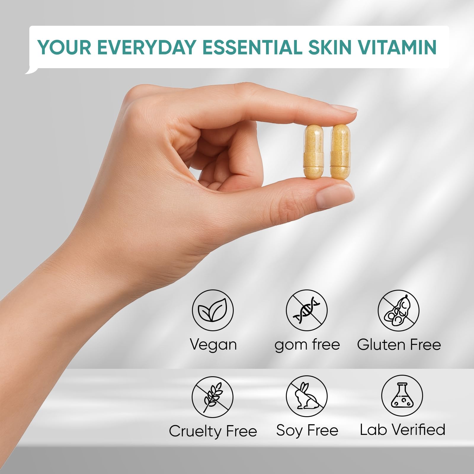 Clear Skin Supplement & Acne Supplement with Vitamin A, DIM, Milk Thistle – Hormonal Balance, Liver Detox & Antioxidant Support – Glutathione, Turmeric, Dandelion – Natural Skin Formula 90 Capsules - Maple Wellness Supplements