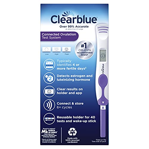 Clearblue Connected Ovulation Test System featuring Bluetooth connectivity and Advanced - Maple Wellness Supplements