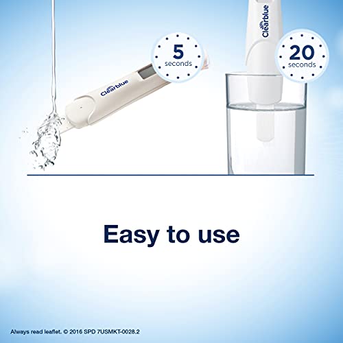Clearblue Digital Pregnancy Test with Smart Countdown, Multi, 5 count - Maple Wellness Supplements