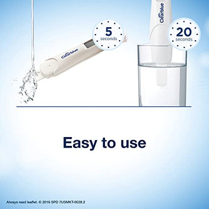 Clearblue Digital Pregnancy Test with Smart Countdown, Multi, 5 count - Maple Wellness Supplements