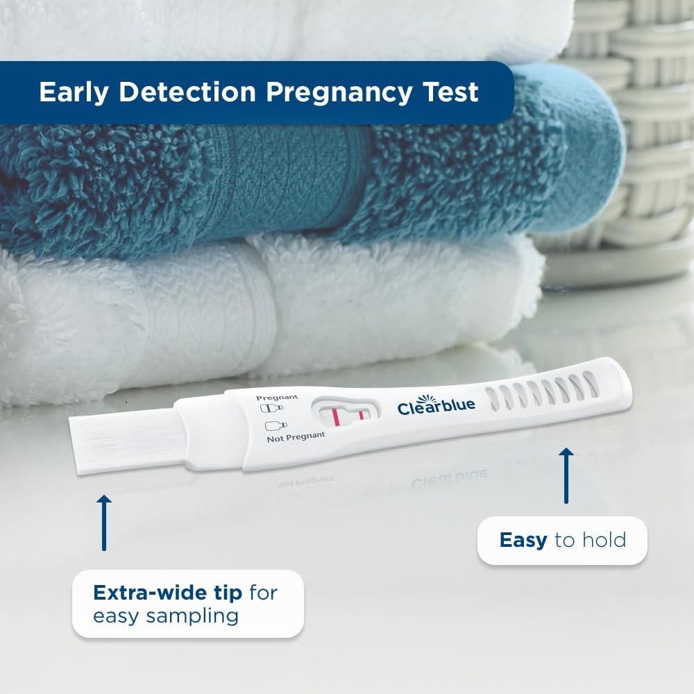 Clearblue Early Detection Pregnancy Test, 3 Ct - Maple Wellness Supplements