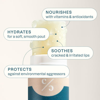 Cliganic Organic Lip Balm Set (6 Flavors) - 100% Natural Hydrating, Moisturizing for Dry Cracked Lips, Stocking Stuffer Gift for Men & Women - Maple Wellness Supplements