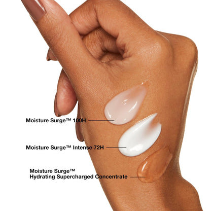 Clinique Moisture Surge 100H Auto-Replenishing Hydrator Oil Free Face Moisturizer | With Hyaluronic Acid, Aloe Bioferment and Vitamins C + E - Maple Wellness Supplements