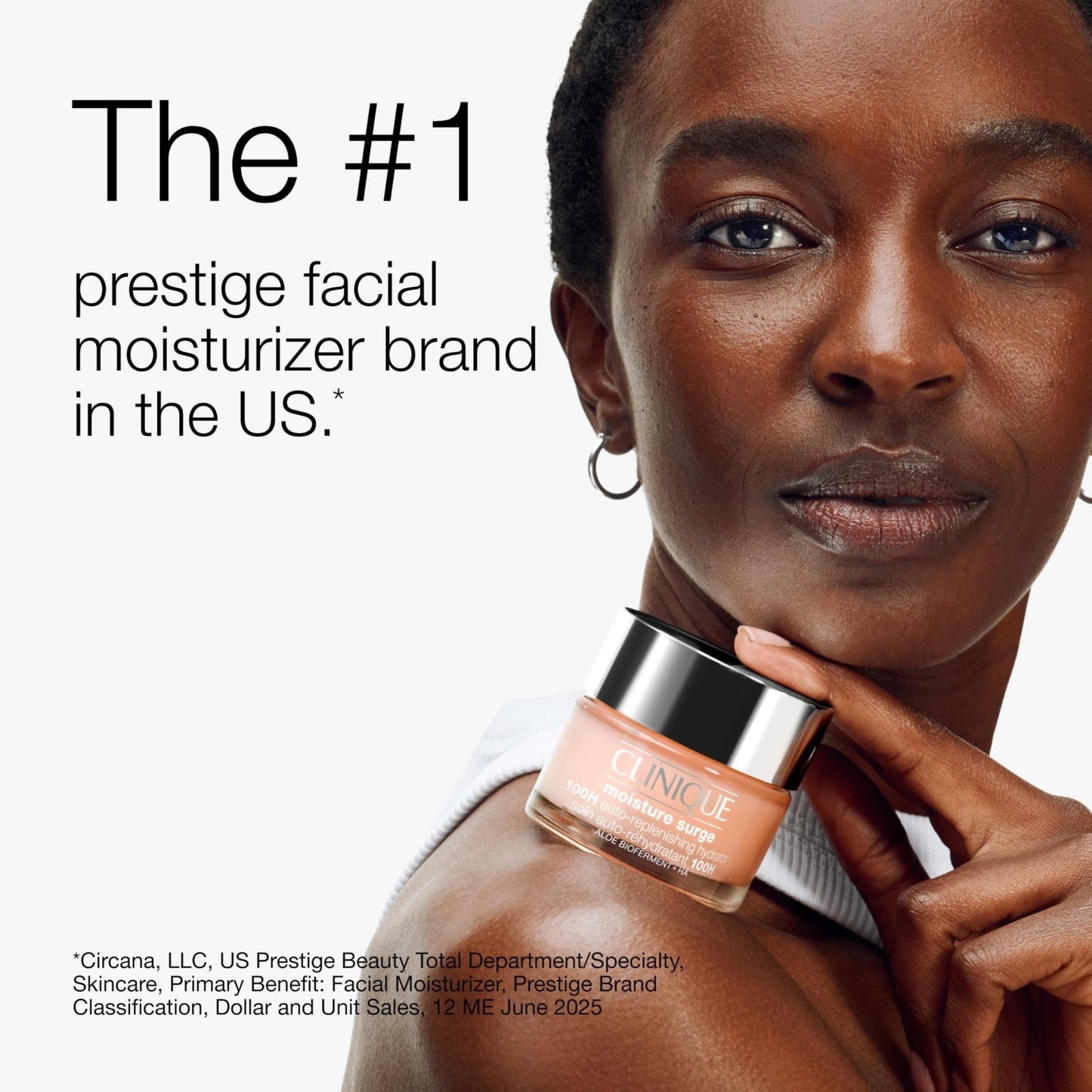 Clinique Moisture Surge 100H Auto-Replenishing Hydrator Oil Free Face Moisturizer | With Hyaluronic Acid, Aloe Bioferment and Vitamins C + E - Maple Wellness Supplements