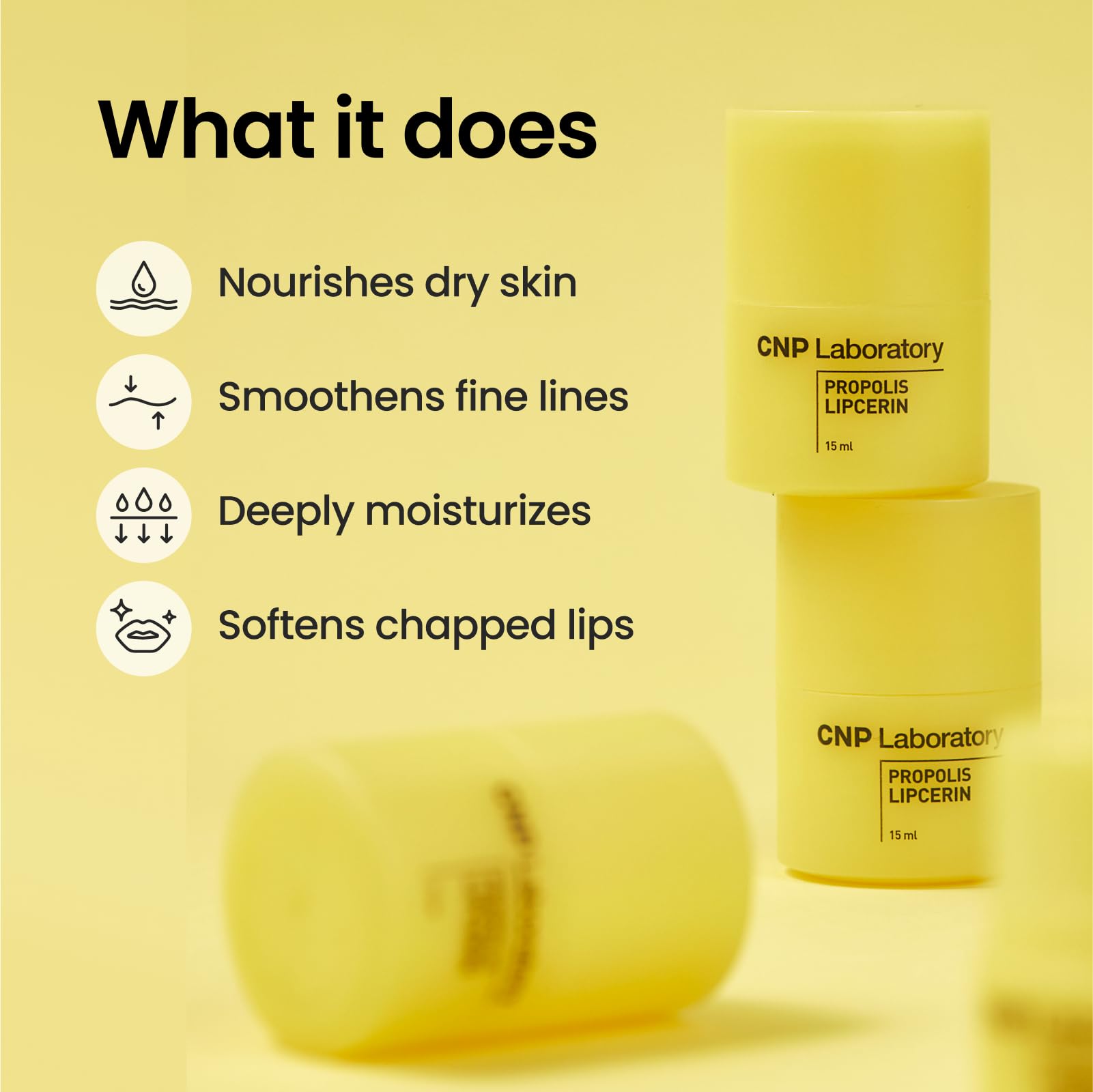 CNP Honey Lip Butter - Propolis Lipcerin™ 01 Original, Hydrating Overnight Manuka Lip Balm & Mask - Maple Wellness Supplements