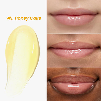 CNP Propolis Jelly Lipcerin™ - 01 Honey Cake, Hydrating Lip Balm & Gloss with Manuka Honey + Hyaluronic Acid, Stocking Stuffers, Gifts for Women, 0.3 fl.oz. - Maple Wellness Supplements