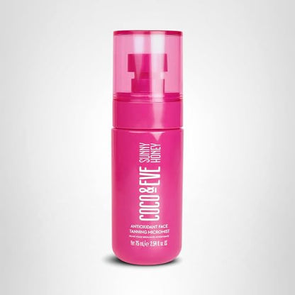 Coco & Eve Face Tanning Micromist – Sunless Facial Self Tanner Ultra Fine Mist for Face, - Maple Wellness Supplements