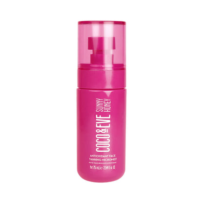 Coco & Eve Face Tanning Micromist – Sunless Facial Self Tanner Ultra Fine Mist for Face, - Maple Wellness Supplements