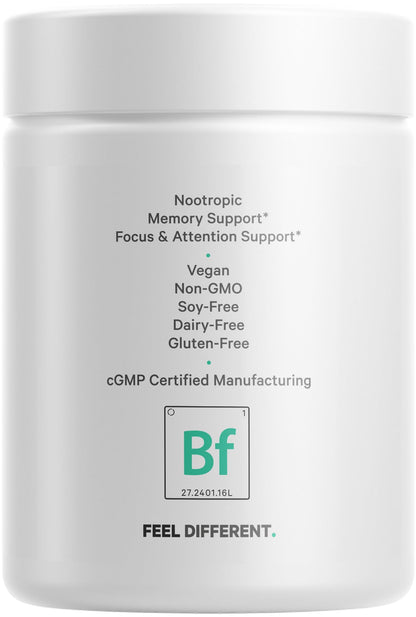 Codeage Brain Focus Vitamins+ Nootropic Supplement with Citicoline as Cognizin, Panax Ginseng, Resveratrol, Gotu Kola, Vitamin B12 Methylcobalamin - Liposomal Delivery - Non-GMO - 60 Capsules - Maple Wellness Supplements
