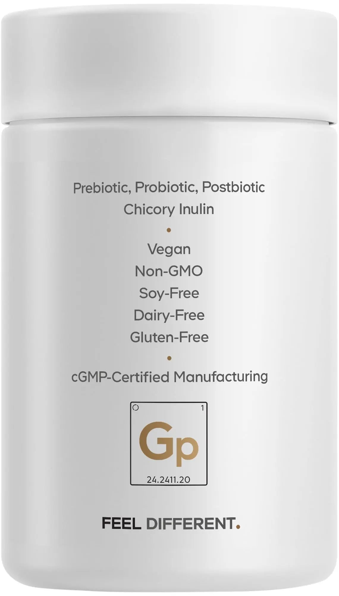 Codeage GLP-1 Probiotic+ - Live Probiotics Akkermansia, Clostridium, Bifidobacterium, Chicory Inulin Probiotic, Prebiotics & Postbiotics Supplement - 500 Million AFU - 30 Capsules - Maple Wellness Supplements