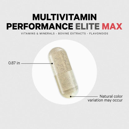Codeage Multivitamin Performance Elite Max Supplement - Vitamins A, B6, B12, C, D, E, Vitamin K (MK-4, MK-6, MK-7, MK-9), Essential Minerals - Maple Wellness Supplements