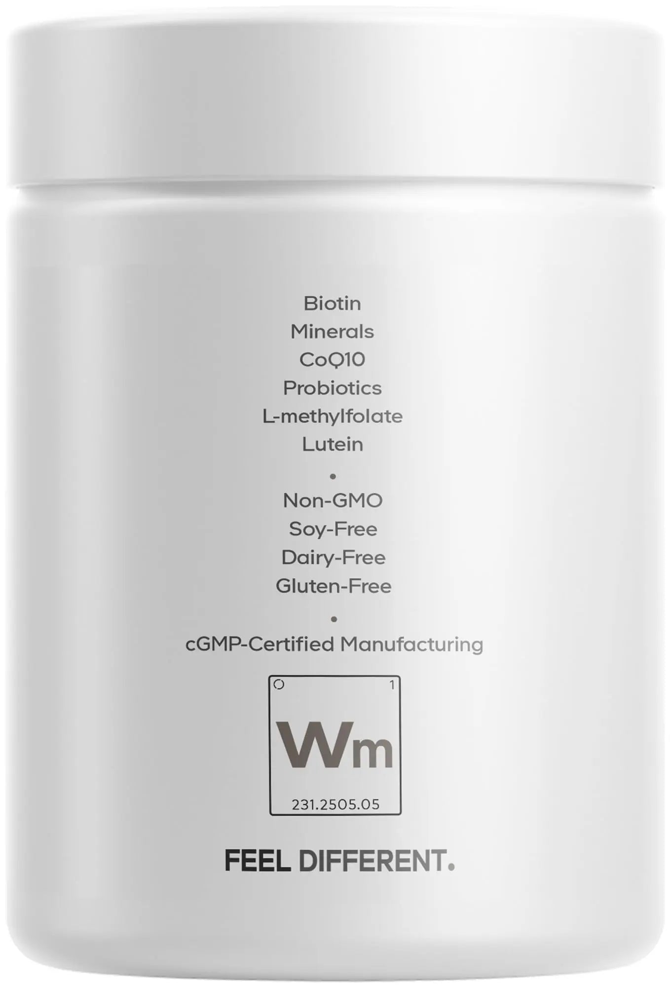 Codeage Women’s Multivitamin Platinum - Vitamins A D3 K1 K2 B12 & Minerals, CoQ10, Skin, Hair & Nails Complex, Collagen, Botanicals, Probiotics - Maple Wellness Supplements