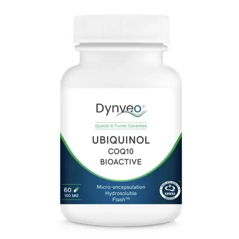 Coenzyme Q10 Ubiquinol 100 mg Activée et hydrosoluble 60 gélules DYNVEO - Maple Wellness Supplements