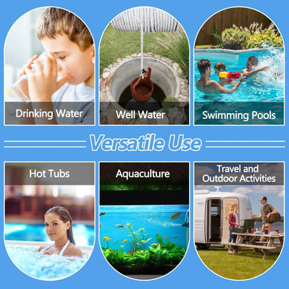 Coliform Bacteria Test Kit: 12-Pack Easy at-Home Well, Tap, Pool, Spring, Pond, Lake Drinking Water Quality Test - Maple Wellness Supplements