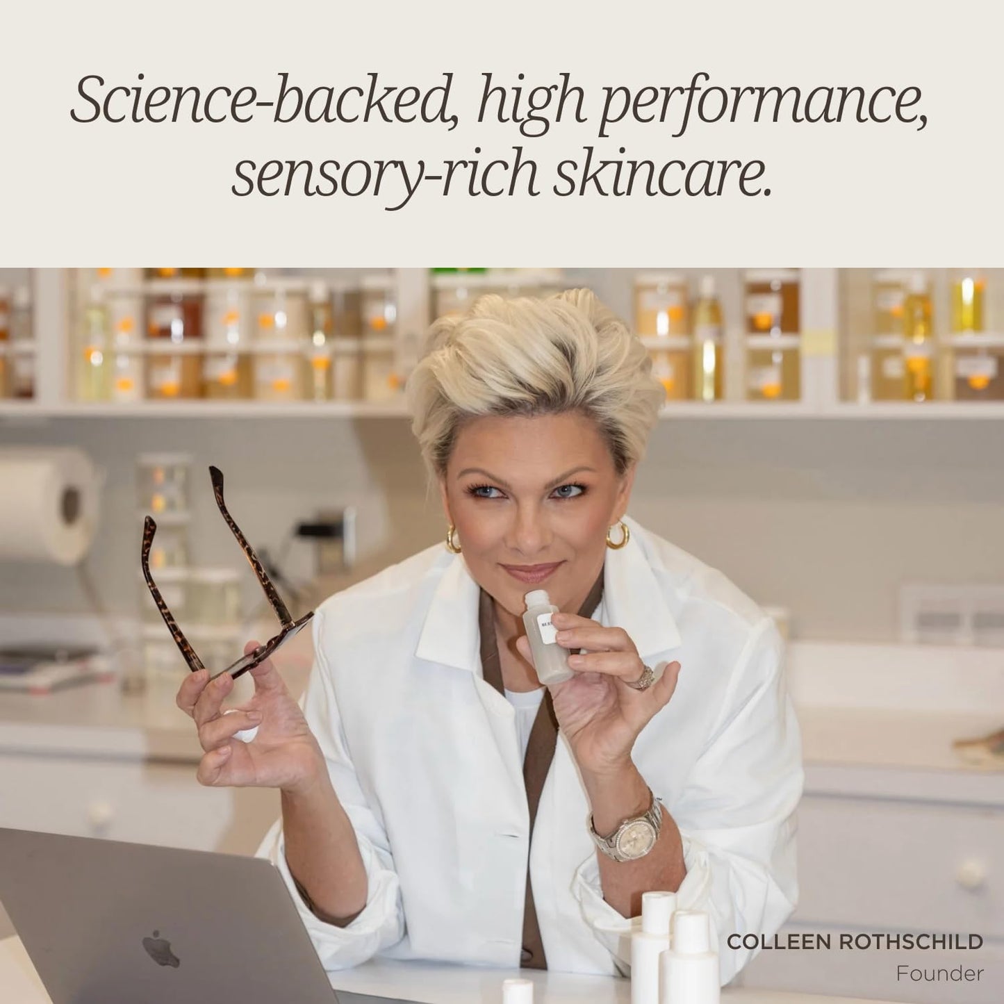 COLLEEN ROTHSCHILD Illuminating Tinted Eye Cream | Instant Brightening Effect | Nourishes & Targets Dark Circles | With Hyaluronic Acid, Caffeine, Pearlized Pigments & Peptides (0.5 fl oz) - Maple Wellness Supplements