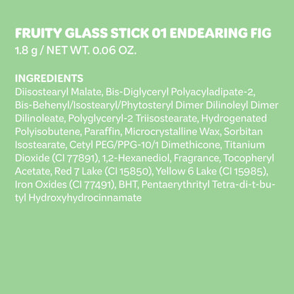 COLORGRAM Fruity Glass Stick 02 DARLING PAPAYA | Long-Lasting Juicy Lip Tint with Radiant, Glossy Finish | Melting Syrupy Texture for Vibrant, Hydrated Lips | Non-Sticky Shine - Maple Wellness Supplements