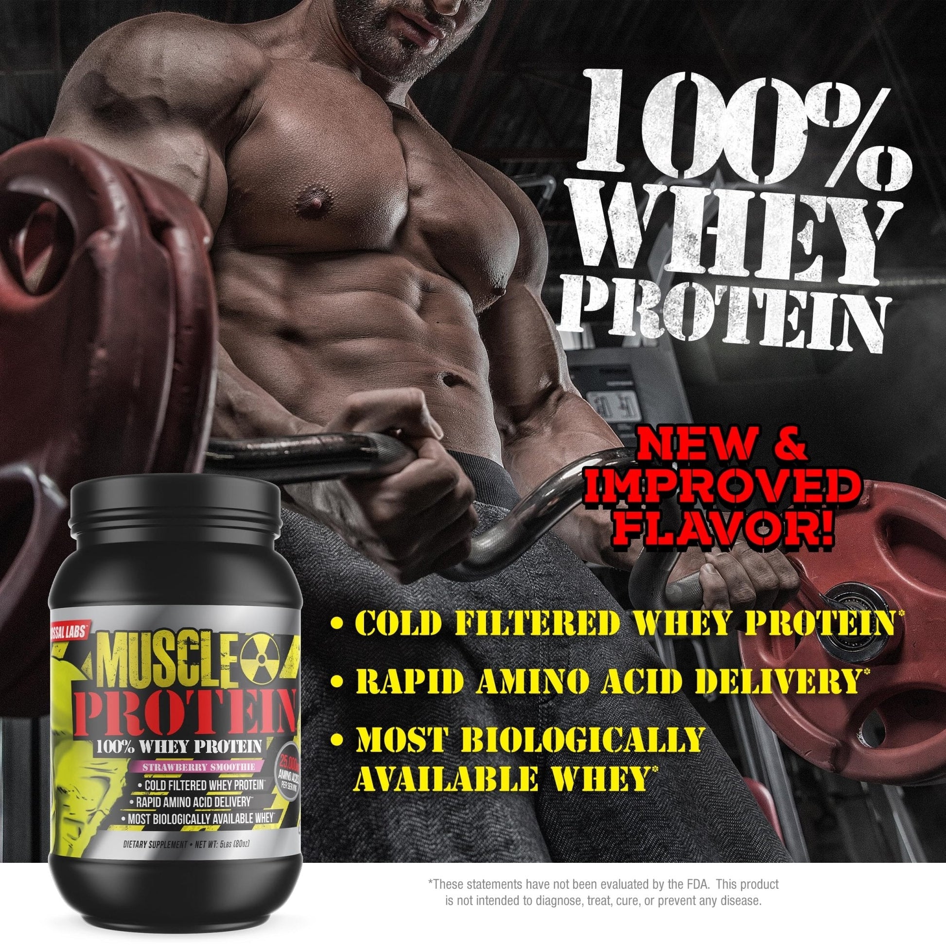 COLOSSAL LABS Whey Protein Powder [15 lbs/Pack of 1]– Peanut Butter-Chocolate Protein - Maple Wellness Supplements