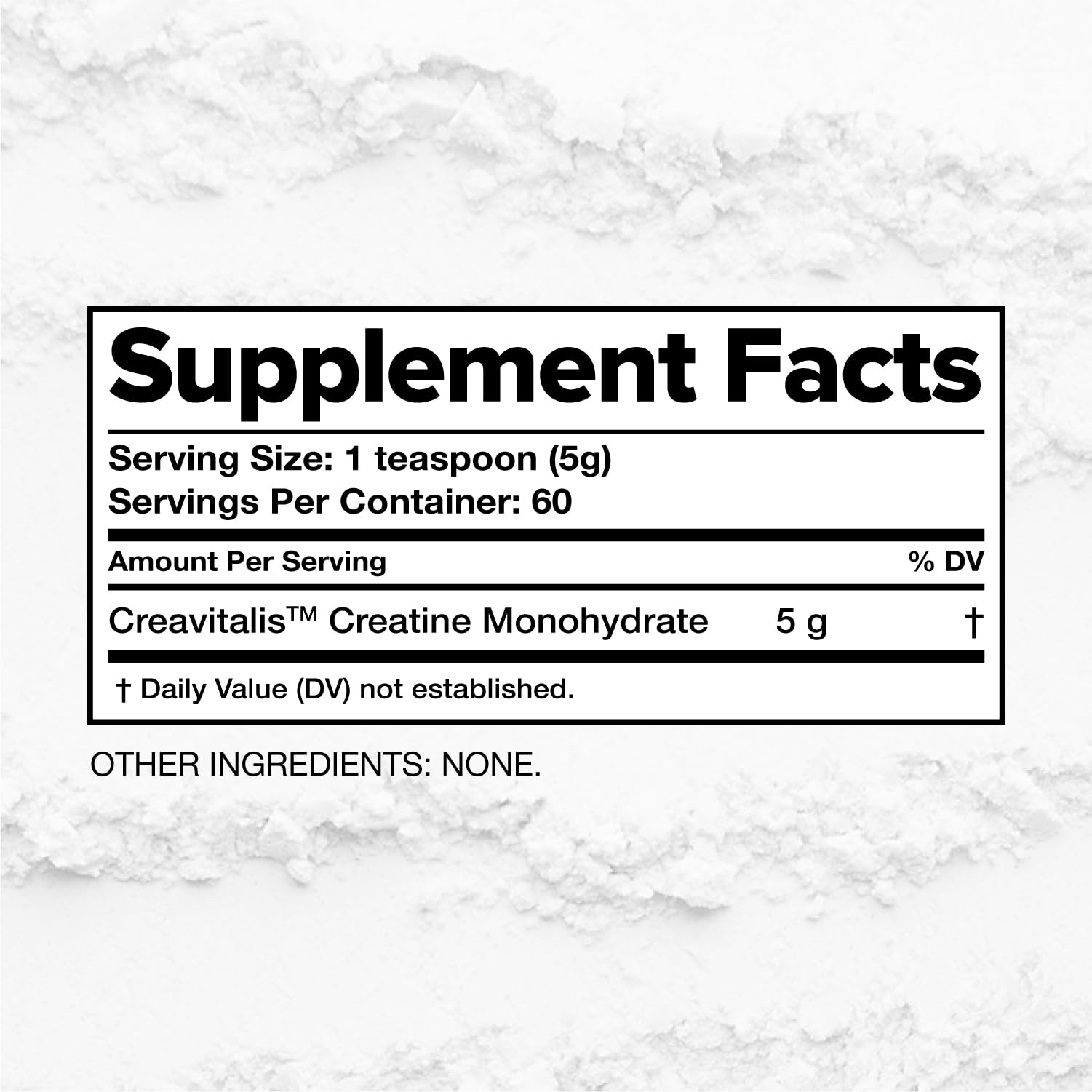 Complement Creatine Monohydrate Micronized Powder for Women and Men (5g, 60 Servings) Pre Workout, Post Workout, Muscle Recovery, Brain Health, Longevity- Vegan, Unflavored - Maple Wellness Supplements