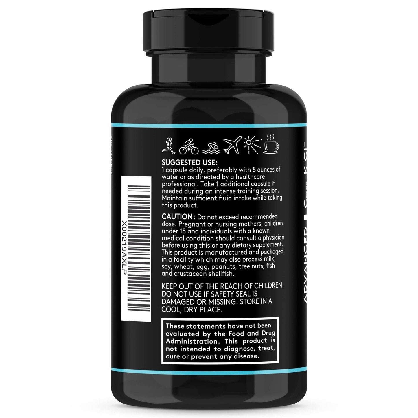 Complete Electrolyte Supplement Pills High Absorption | Cmax Potassium Chloride Magnesium Sodium Calcium Zinc | Boost Endurance Muscle Recovery Mental Focus | Salt Electrolytes Tablets | Keto Friendly - Maple Wellness Supplements