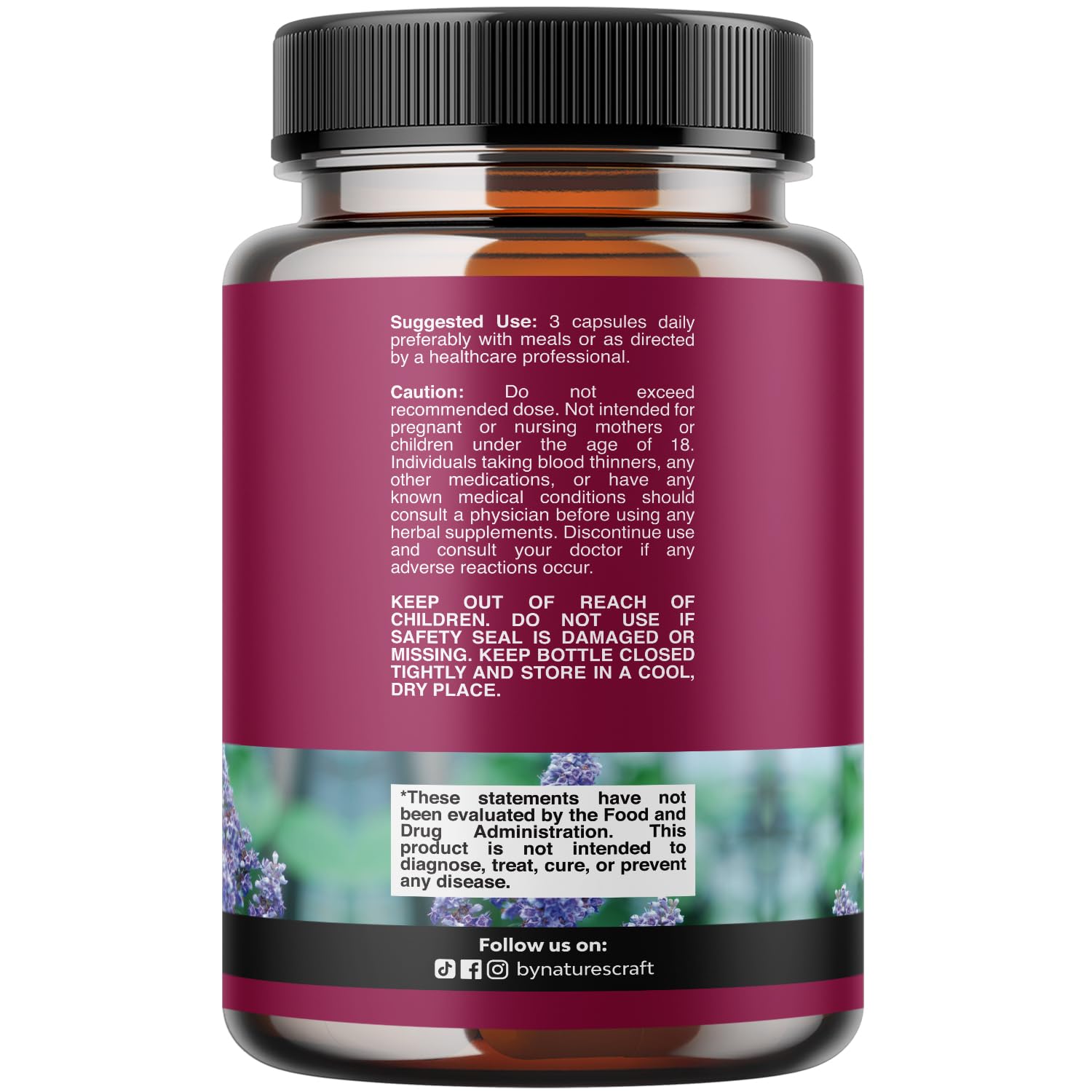 Complete Herbal Menopause Supplement for Women - Soy Free Female Hormone Balance Capsules for Night Sweats Hot Flashes & Mood Swings with Dong Quai, Chaste Berry & Black Cohosh Root - 75 Count - Maple Wellness Supplements